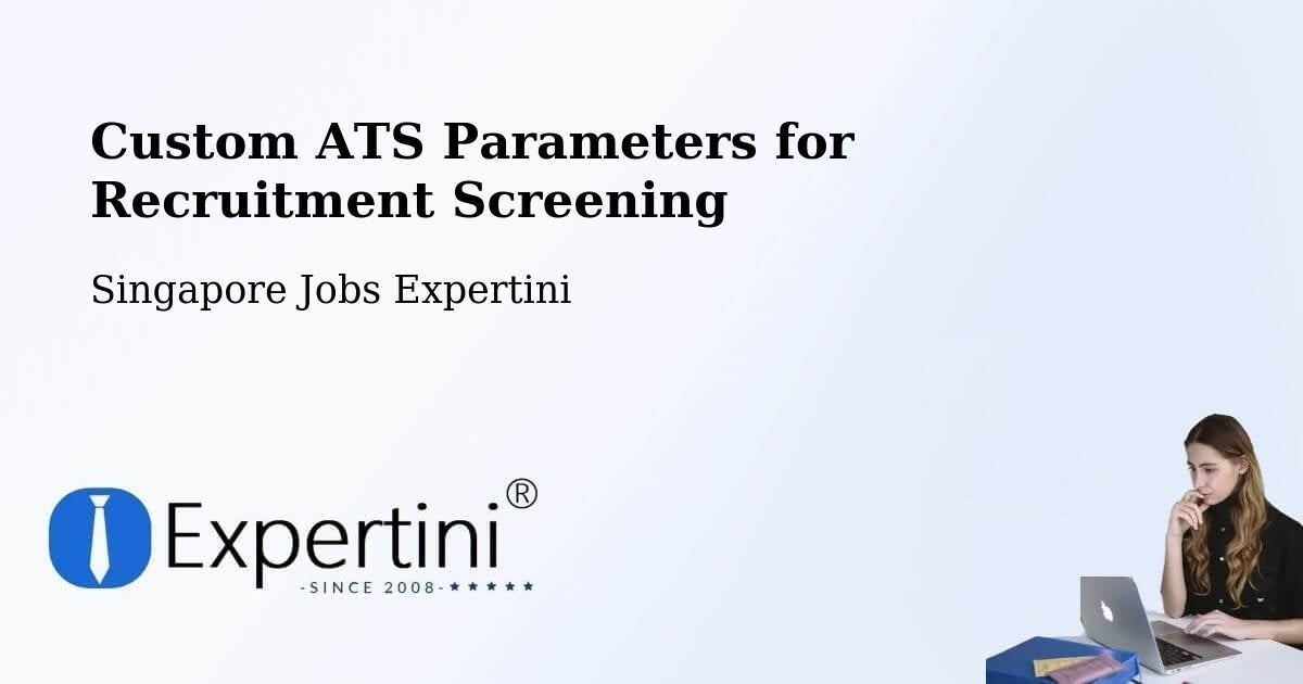 Custom ATS Parameters for Recruitment Screening - Singapore Jobs Expertini